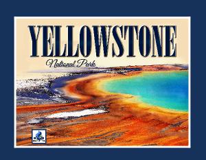 2024 Yellowstone National Park Wall Calendar