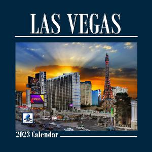2023 Las Vegas  SQ Wall Calendar