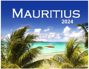 Mauritius Wall Calendar 2024