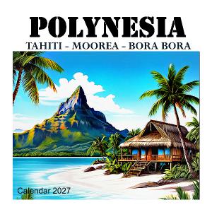 Polynesia Wall Calendar 2027