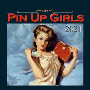 2024 Vintage Pin-up Girls SQ Wall Calendar