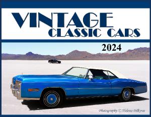 2024 Vintage Classic Cars Wall Calendar