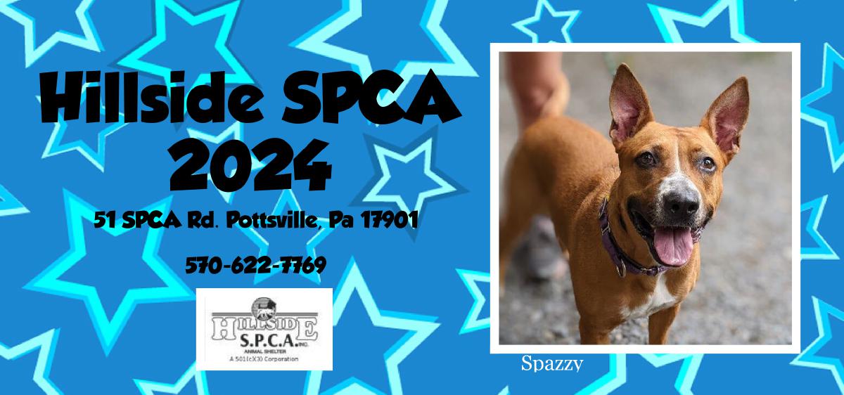 Hillside SPCA 2024 Desk Calendar