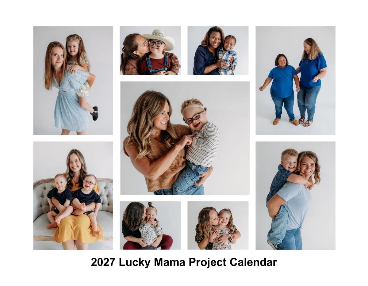 2027 Lucky Mama Project Fundraising Calendar