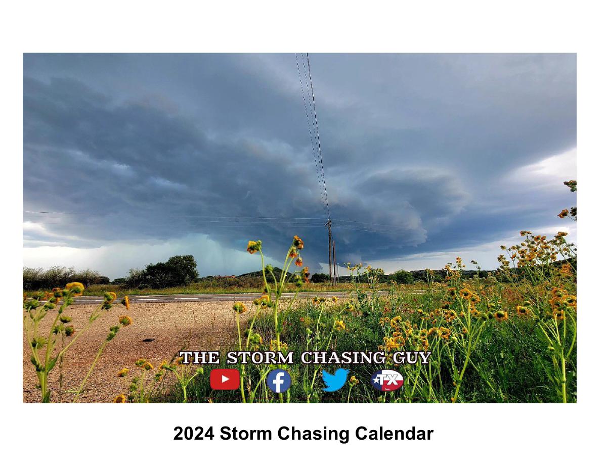 The Storm Chasing Guy 2024 Calendar