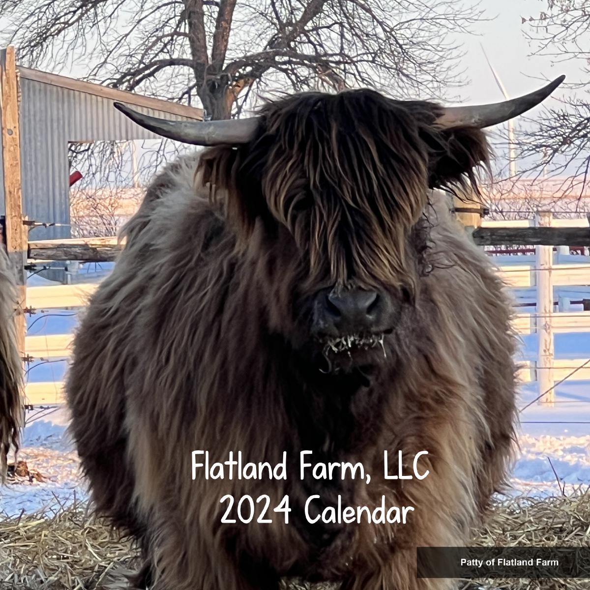 2024 Flatland Farm, LLC Calendar