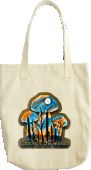 Mushroom Forest Tote Bag