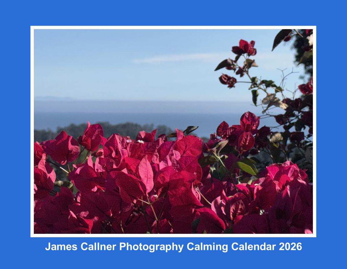 James Callner Photography Calming Calendar 2026
