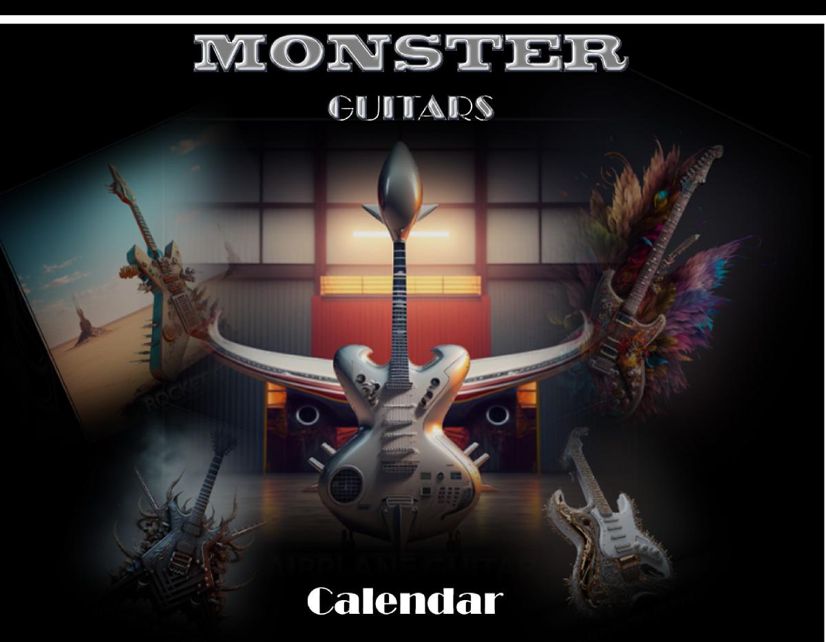 Monster Guitars Calendar