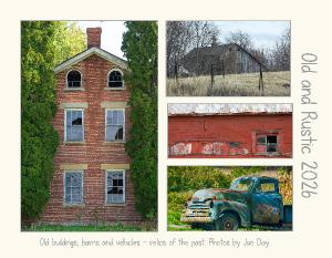 Old and Rustic 2026 Calendar