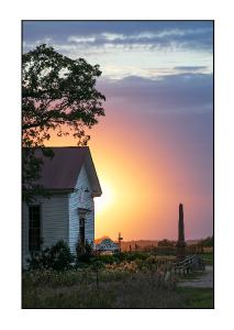 Peniel Church Sunset Card