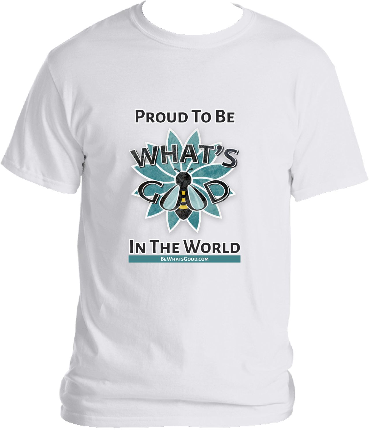 Proud to be What's Good T-shirt - Blue