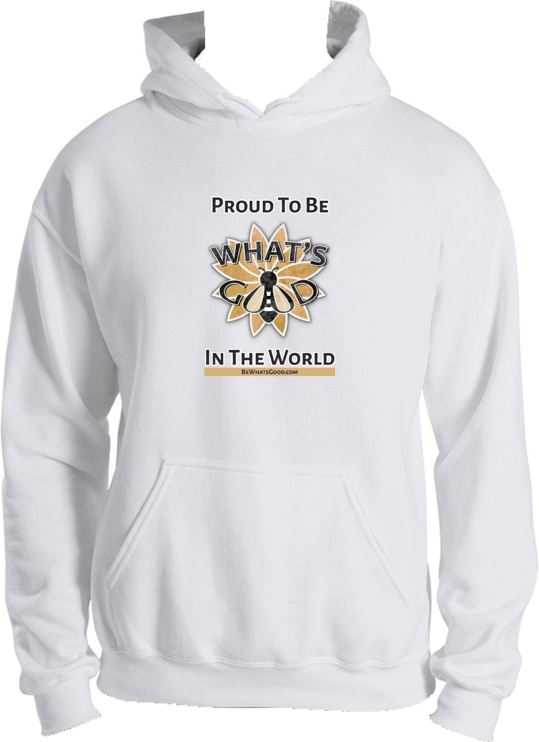 Proud to be What's Good Hoodie - Gold