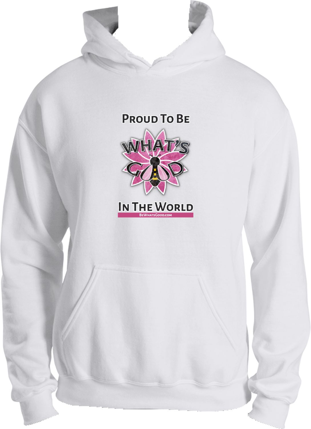 Proud to be What's Good Hoodie - Pink