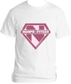 Nonprofiteer Superhero Shirt - Pink