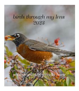 birds through my lens CD Case Calendar 2023