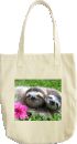 Baby Sloth Friends on Tote Bag
