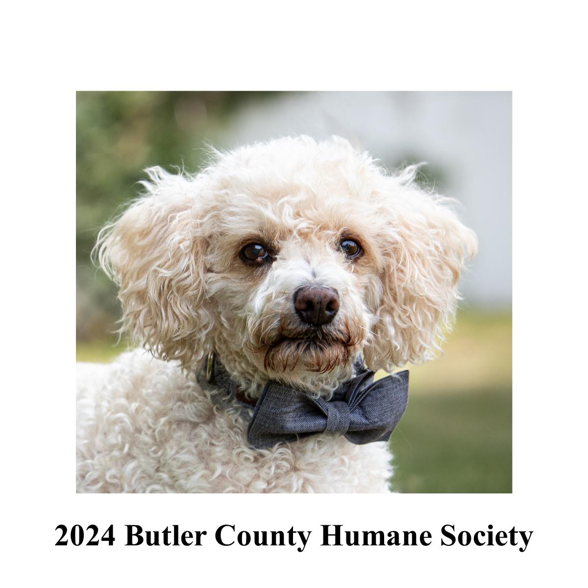 2024 Butler County Humane Society Pet Calendar