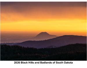 2026 Black Hills and Badlands of South Dakota