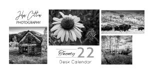 B&W 2022 Desk Calendar - John Cotton Photography