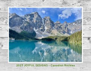 2023 Joyful Designs - Canadian Rockies