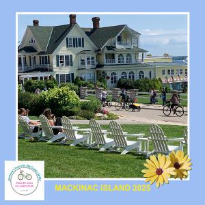 Mackinac Island 2024 wall calendar