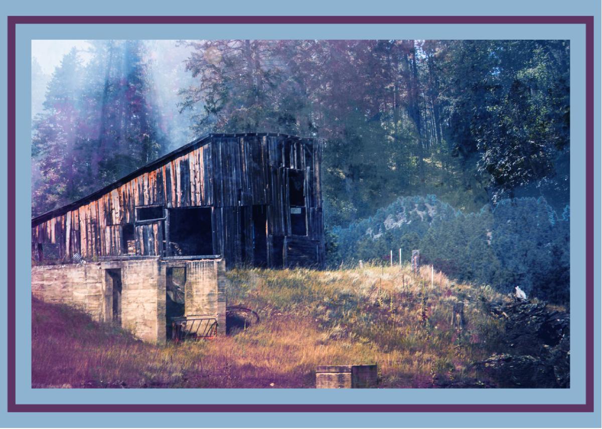 The Old View greeting card