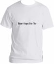 time stops for me tshirt black