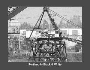 Portland in  Black & White
