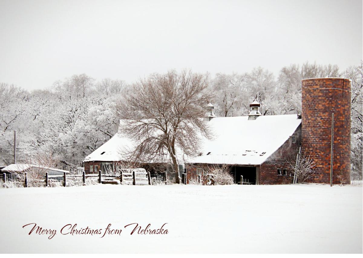 Elk City Christmas card