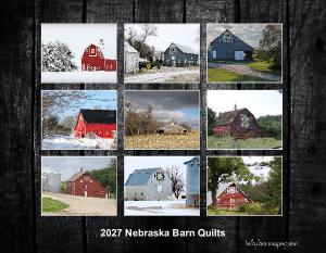 2027 Nebraska Barn Quilt Calendar