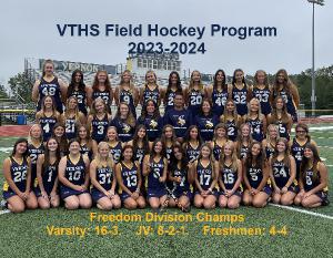 VTHS Field Hockey Calendar 23-24