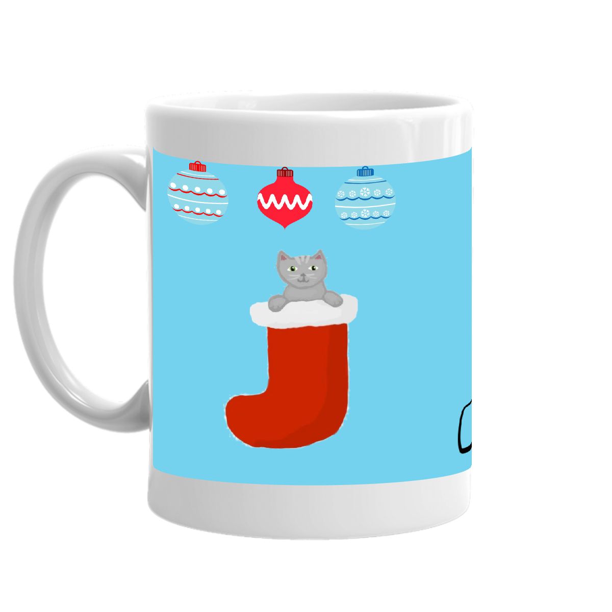 Kitty Holiday Mug