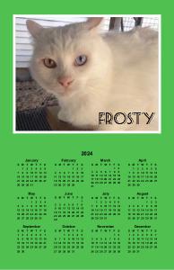 FROSTY Poster Calendar