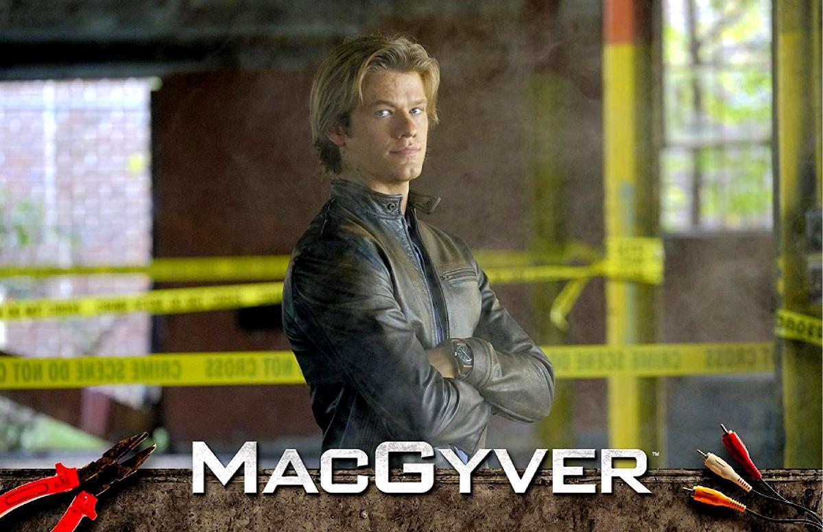 Lucas Till MacGyver Poster