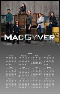 Save MacGyver Poster Calendar
