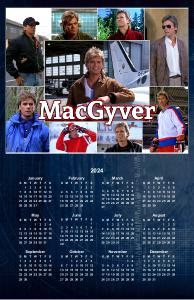 2024 MacGyver Calendar