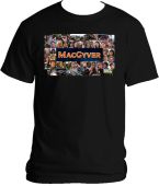 MacGyver mosaic T-shirt