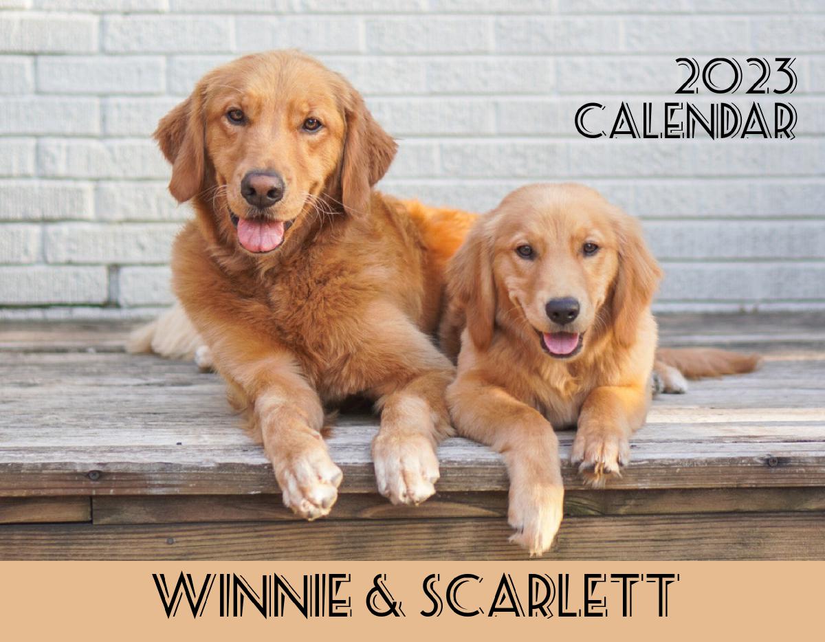 Winnie & Scarlett 2023 Calendar | Create Photo Calendars