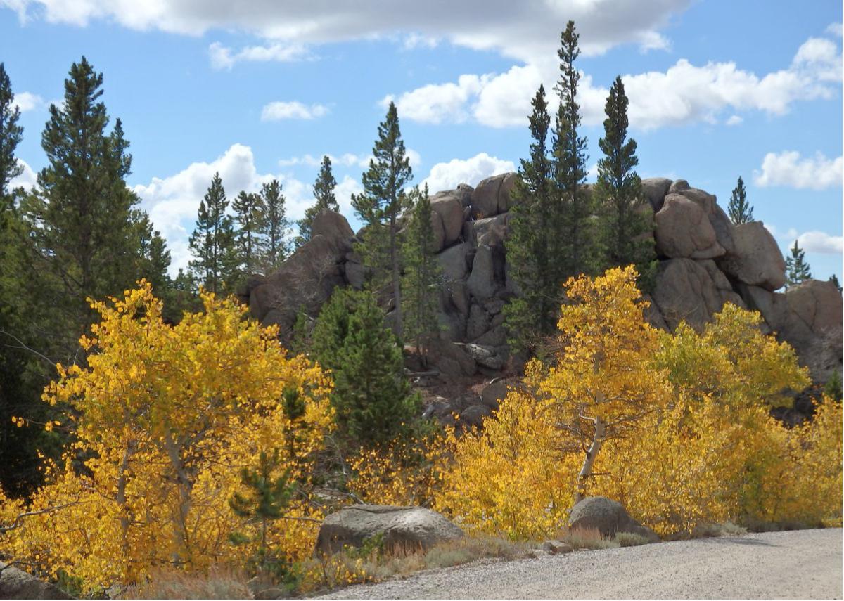 Autumn at Louis Lake in Wyoming