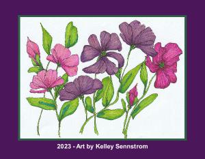 Floral Art by Kelley Sennstrom - 2023