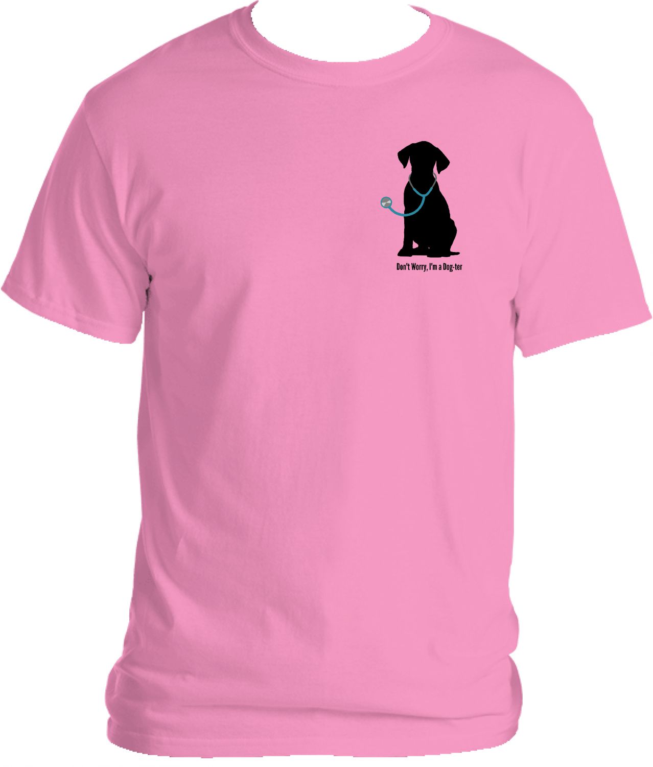 PINK T SHIRT DOGter