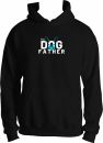 Black Hoodie Dog Father