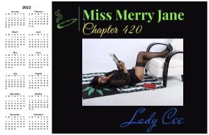 2022 Miss Merry Jane Poster Calendar