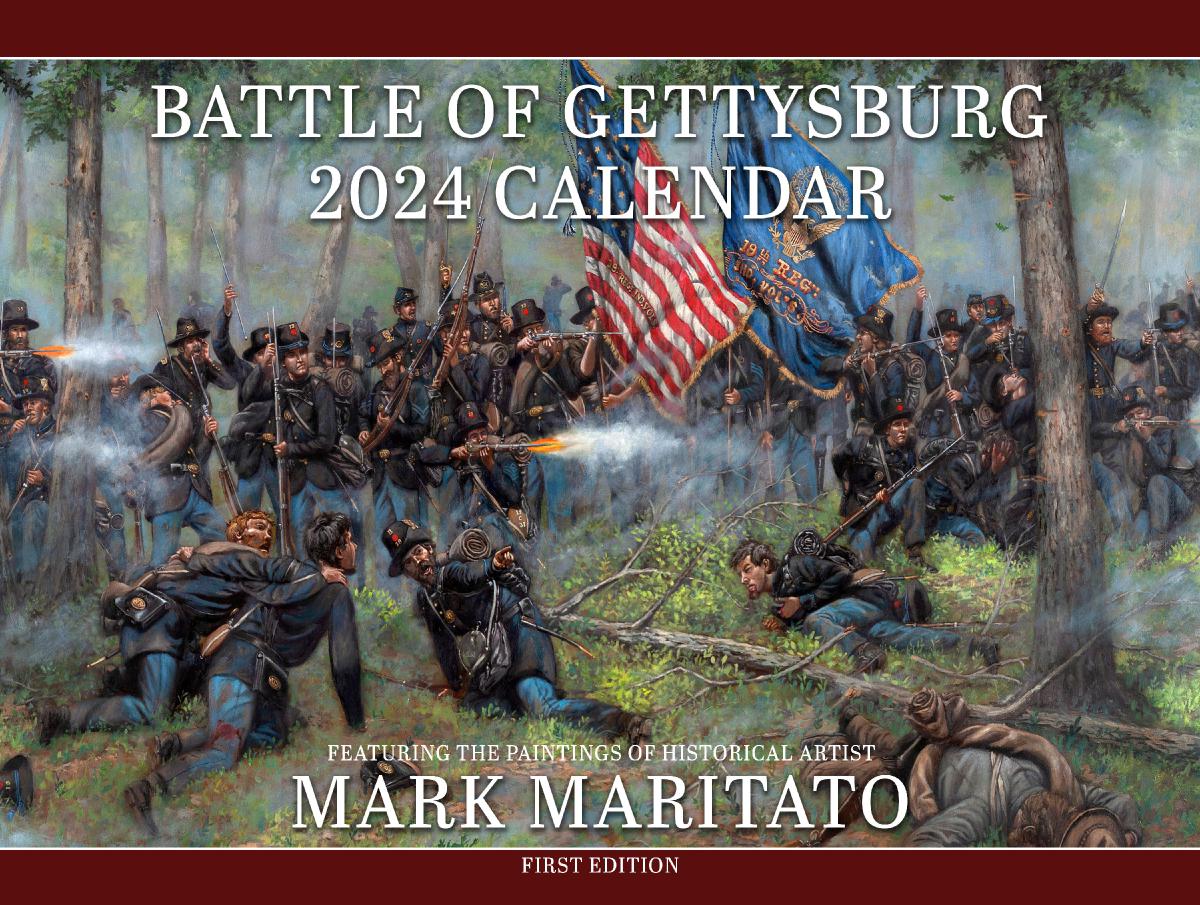 Mark Maritato Battle of Gettysburg 2024 Calendar