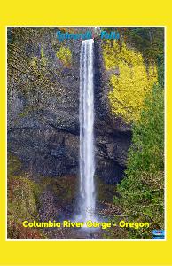 Latourell Falls Poster