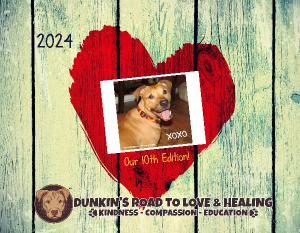 2024 Dunkin's Road to Love & Healing Calendar
