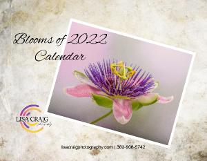 Blooms of 2022 Calendar