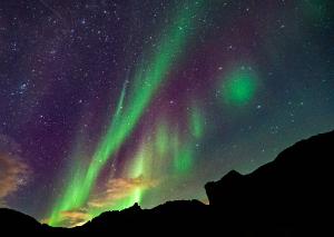 Aurora Borealis, Norway-1 Greeting Card