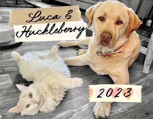2023 Luca + Huckleberry Calendar